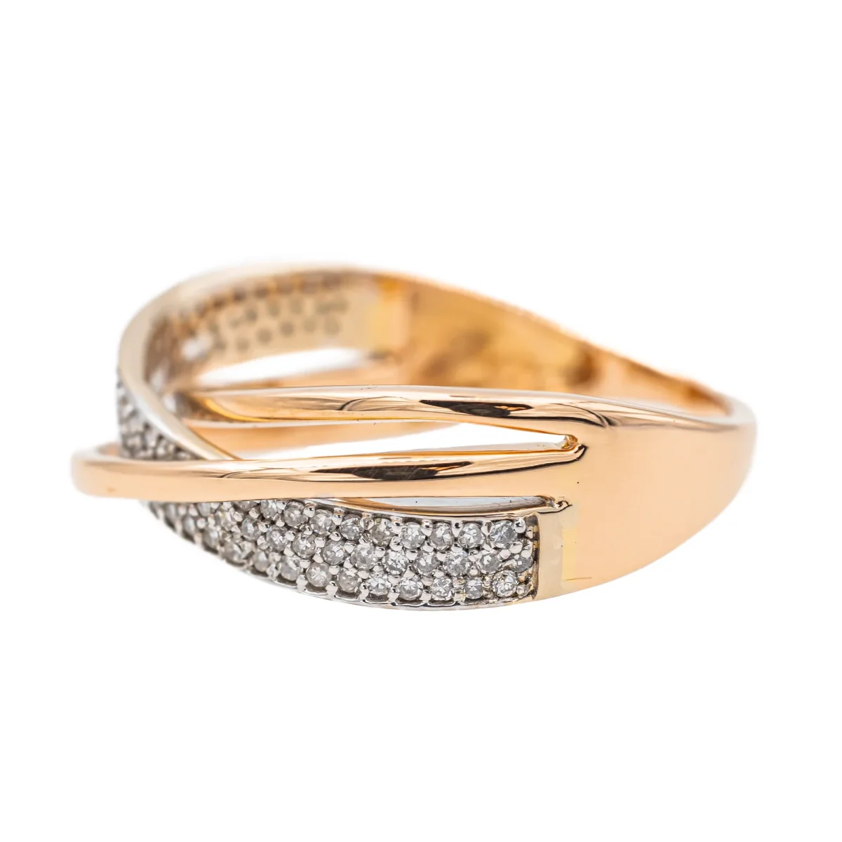 Bague Or rose Diamant – Image 5