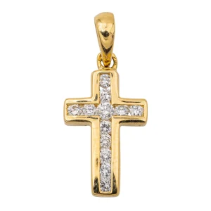 Pendentif Religieux Or jaune Diamant