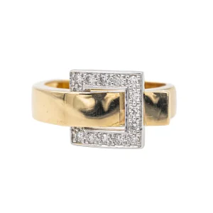 Guy laroche Bague  Or jaune, Or blanc Diamant