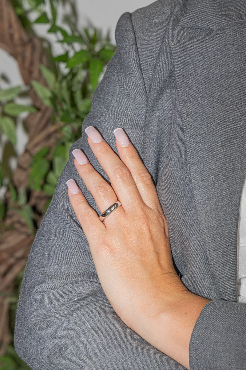 Tiffany & co Bague Alliance Forever Platine – Image 3