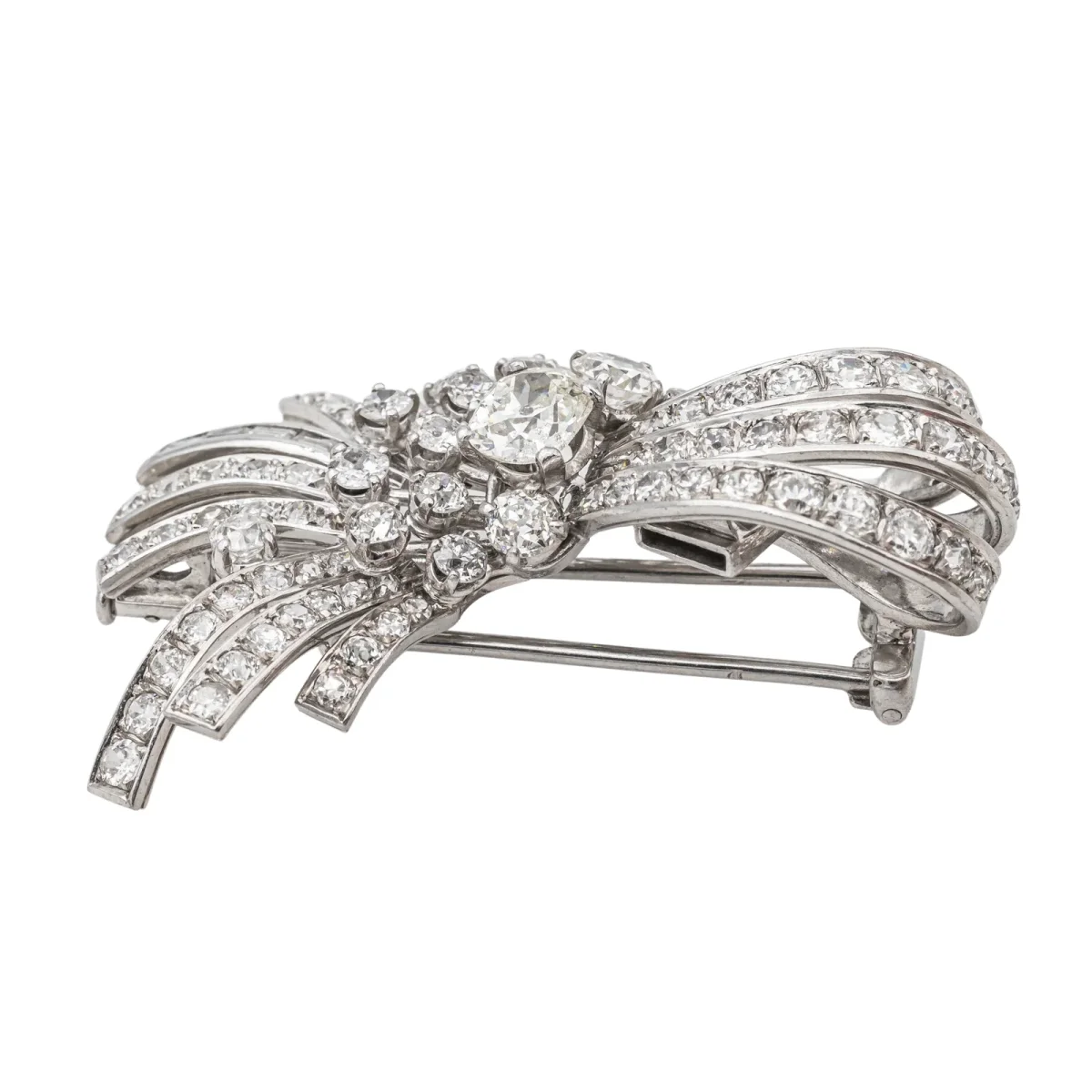 Pendentif Or blanc Diamant – Image 4