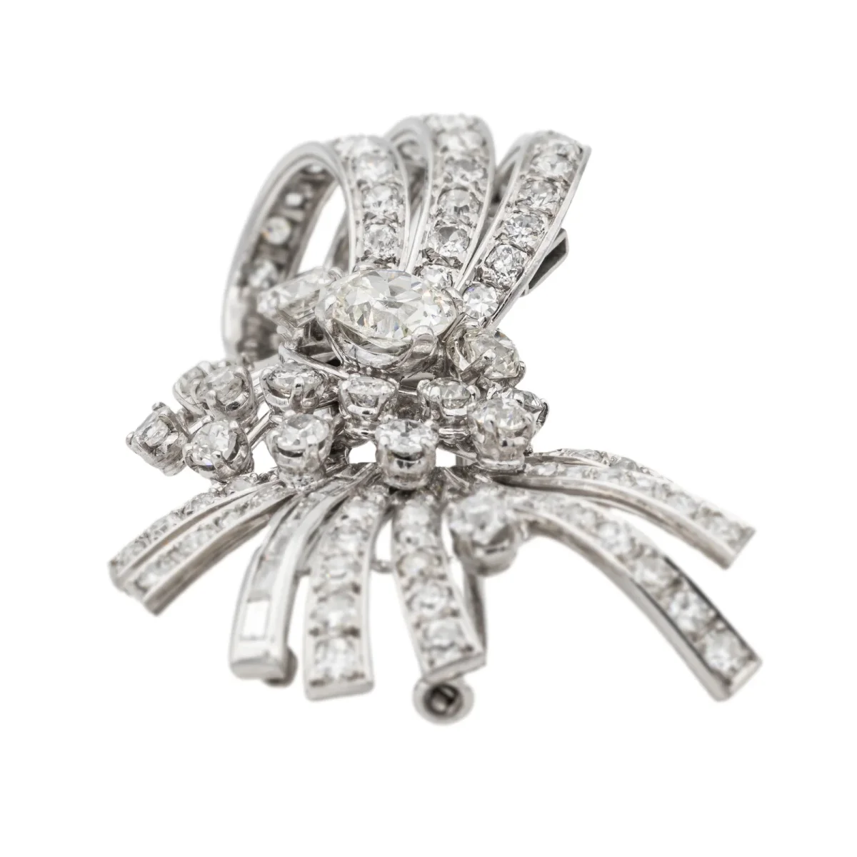 Pendentif Or blanc Diamant – Image 7