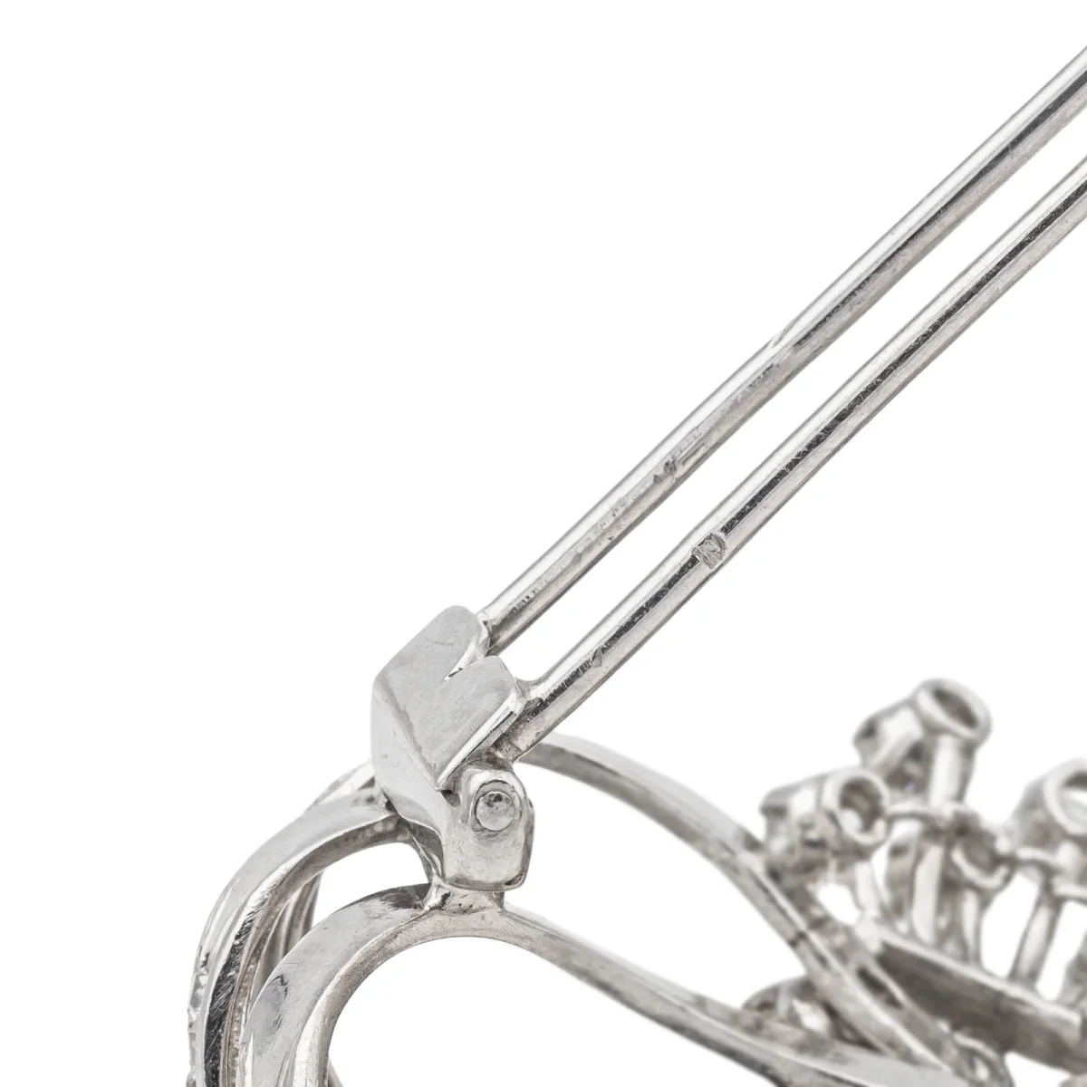 Pendentif Or blanc Diamant – Image 8