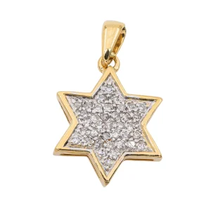 Pendentif Religieux Or jaune Diamant
