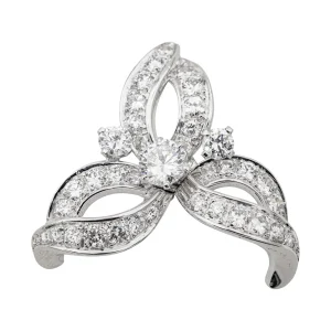 Pendentif Or blanc Diamant