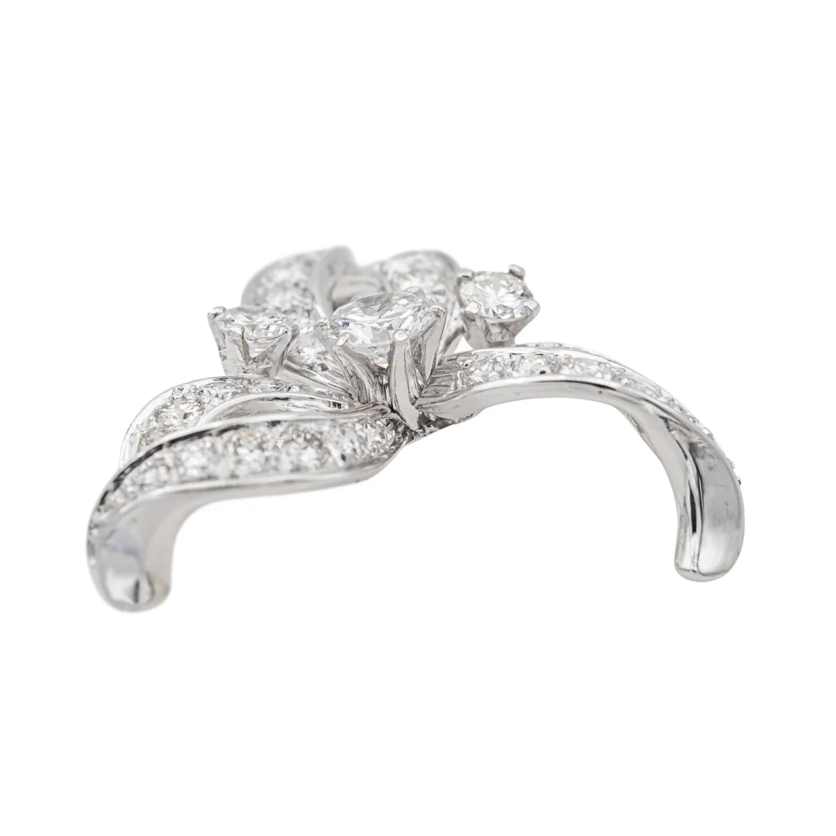 Pendentif Or blanc Diamant – Image 4