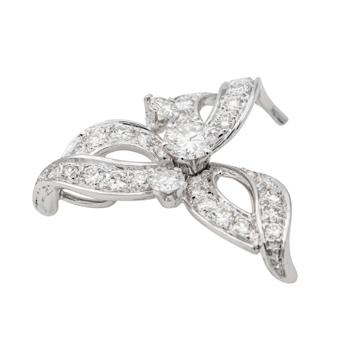 Pendentif Or blanc Diamant – Image 5