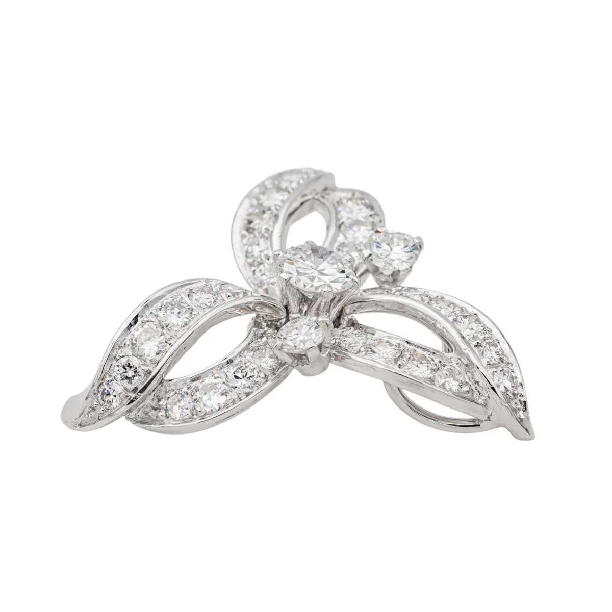 Pendentif Or blanc Diamant – Image 6