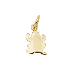 Dodo pomellato Pendentif Crapaud Or jaune
