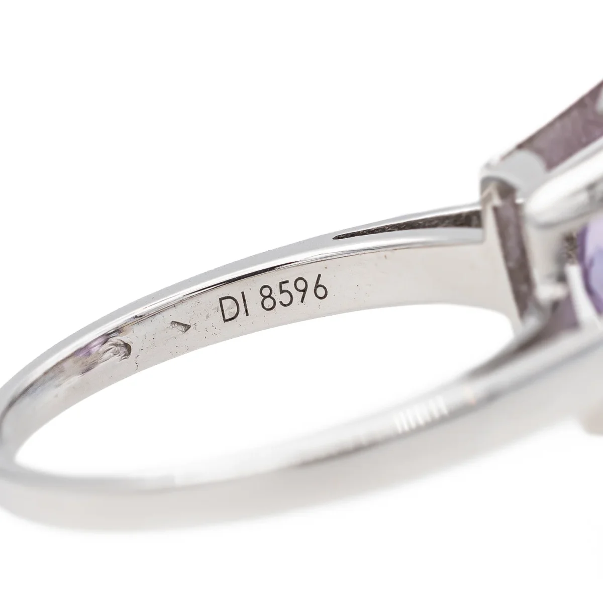 Mauboussin Bague Mon bébé d'amour Or blanc Améthyste, Diamant – Image 8