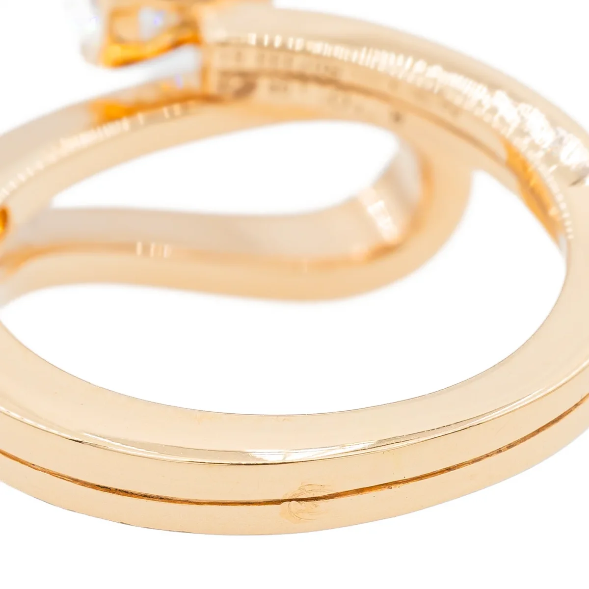 Repossi Bague Serti inversé Or rose Diamant – Image 8