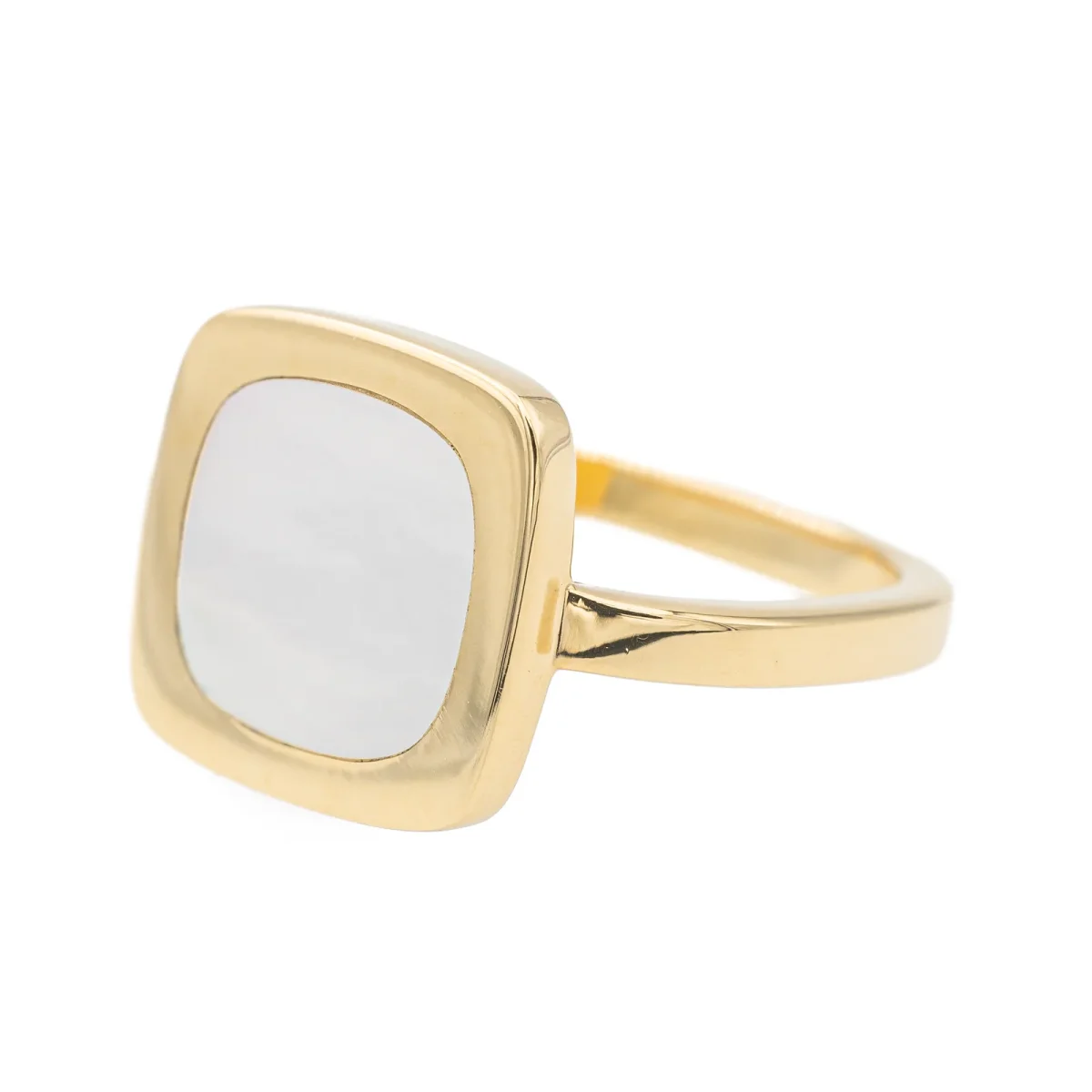 Dinh van Bague Impression Or jaune Nacre – Image 4