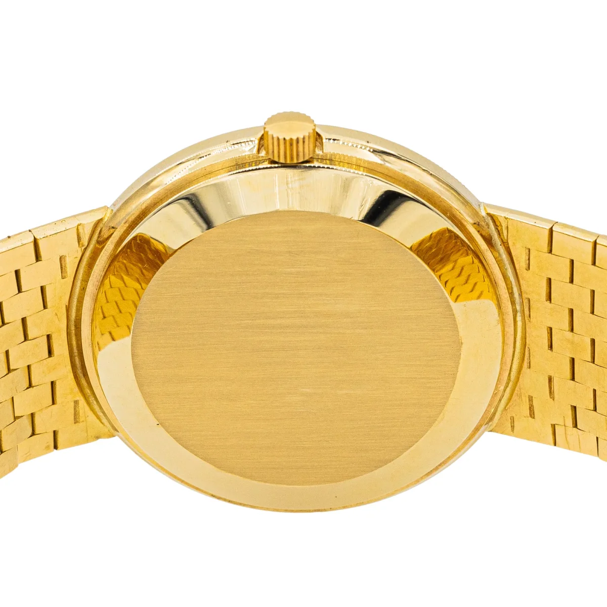 Oméga Montre Or jaune Œil de tigre, Diamant – Image 5