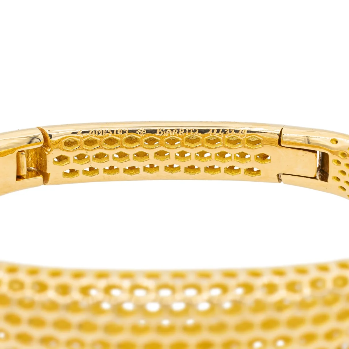 Amestoy Bracelet Jonc Or jaune – Image 4