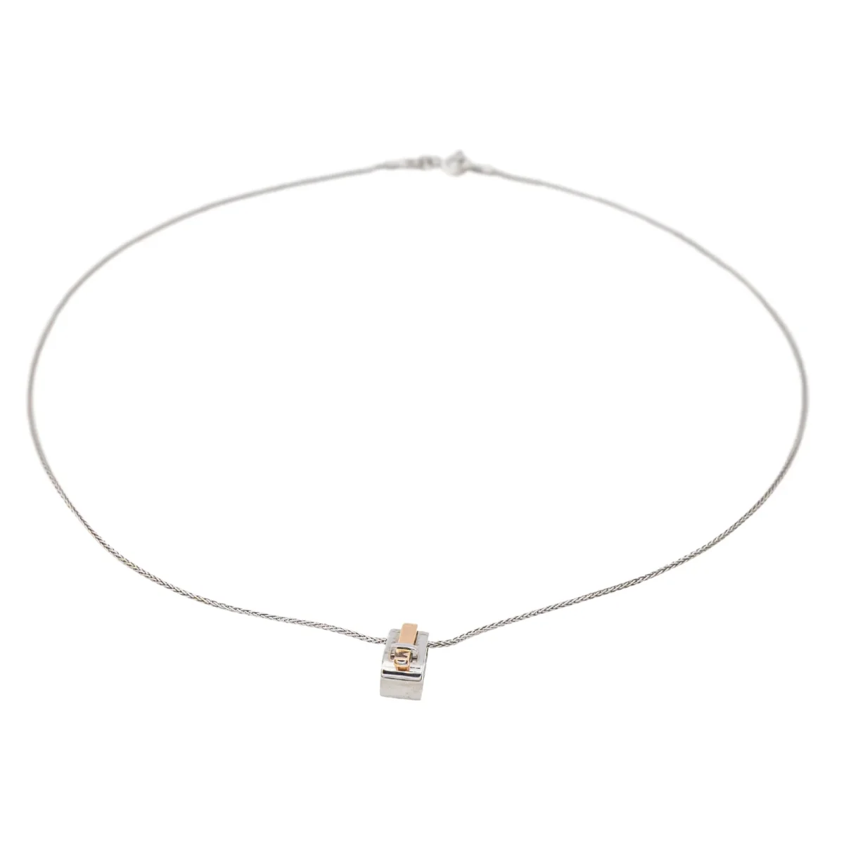 Guy laroche Collier Or blanc, Or rose – Image 9