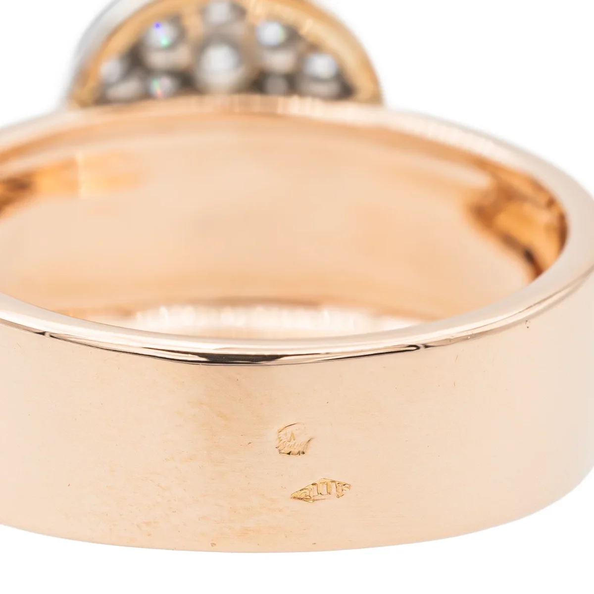 Bague Or rose, Or blanc Diamant – Image 7