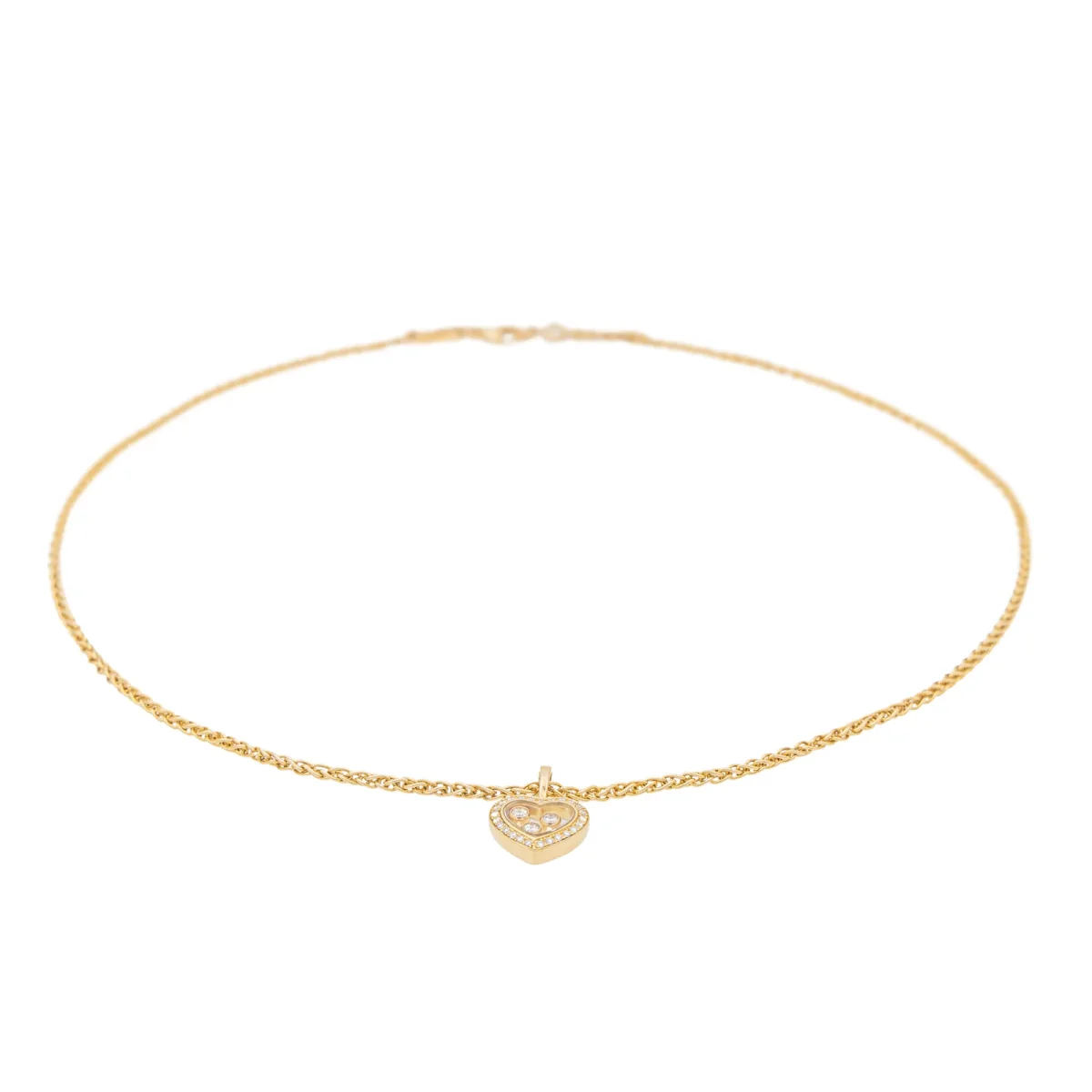 Chopard Collier Happy diamonds Or jaune – Image 6