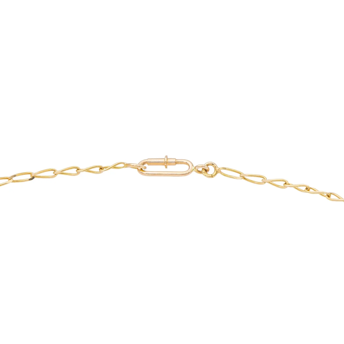 Collier Solitaire Or jaune Diamant – Image 8