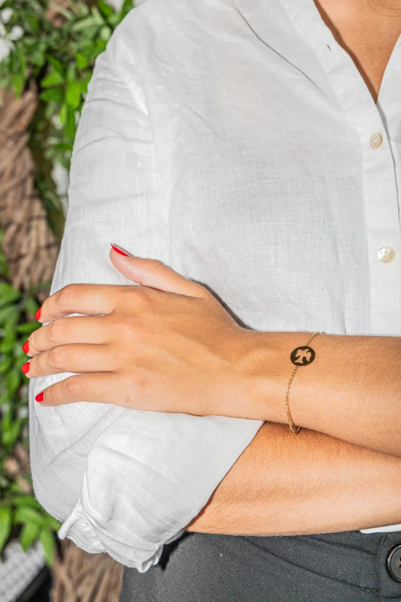 Arthus bertrand Bracelet Colombe à l'envol Or jaune – Image 3