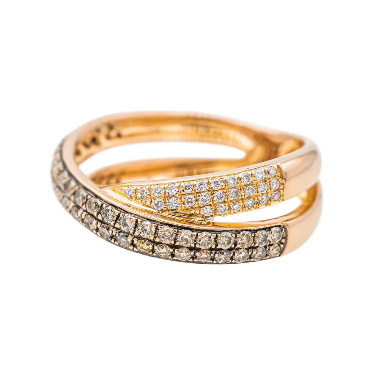 Bague Or rose Diamant – Image 4