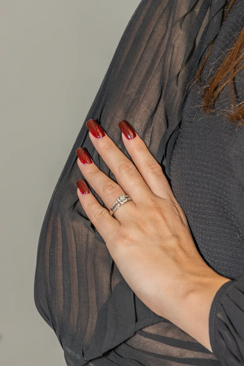 Mauboussin Bague Or blanc Diamant – Image 3