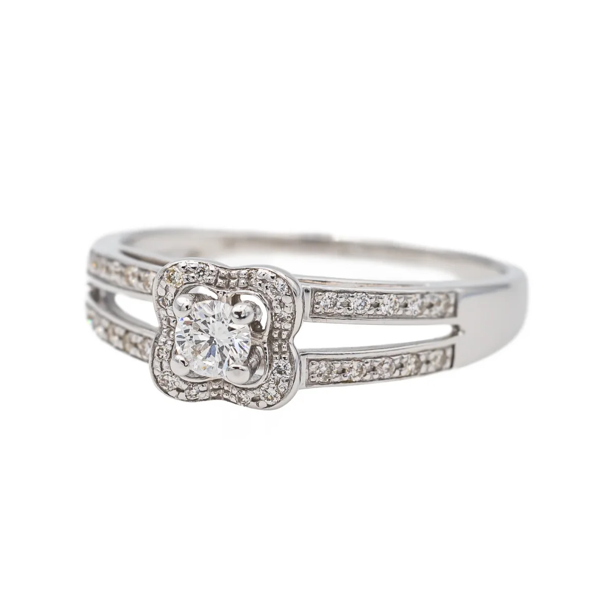 Mauboussin Bague Or blanc Diamant – Image 4