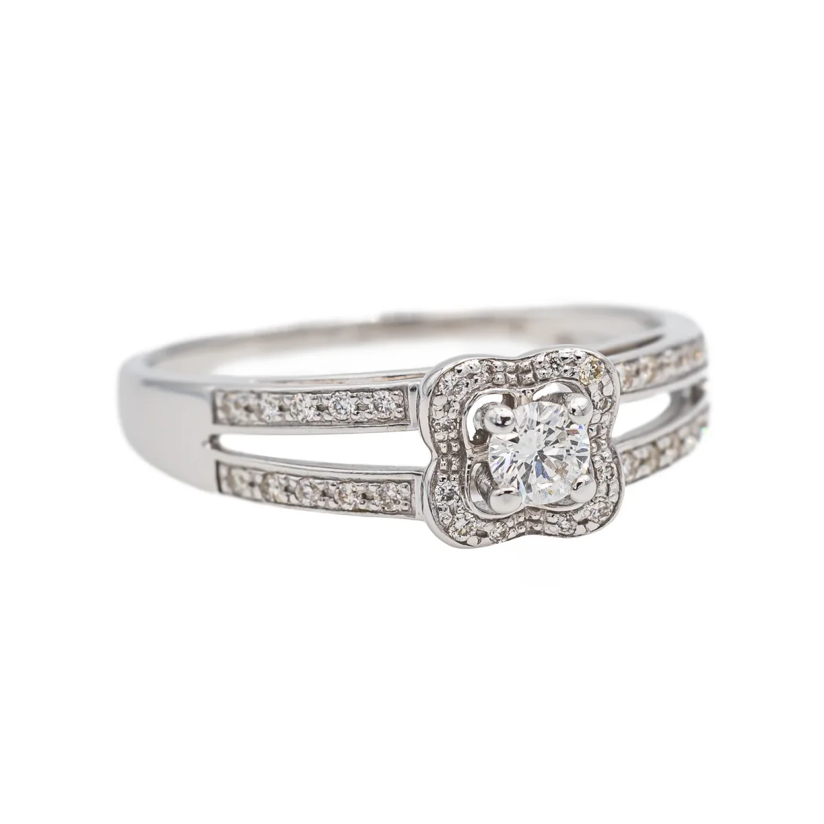 Mauboussin Bague Or blanc Diamant – Image 9