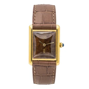 Cartier Montre Tank must Vermeil