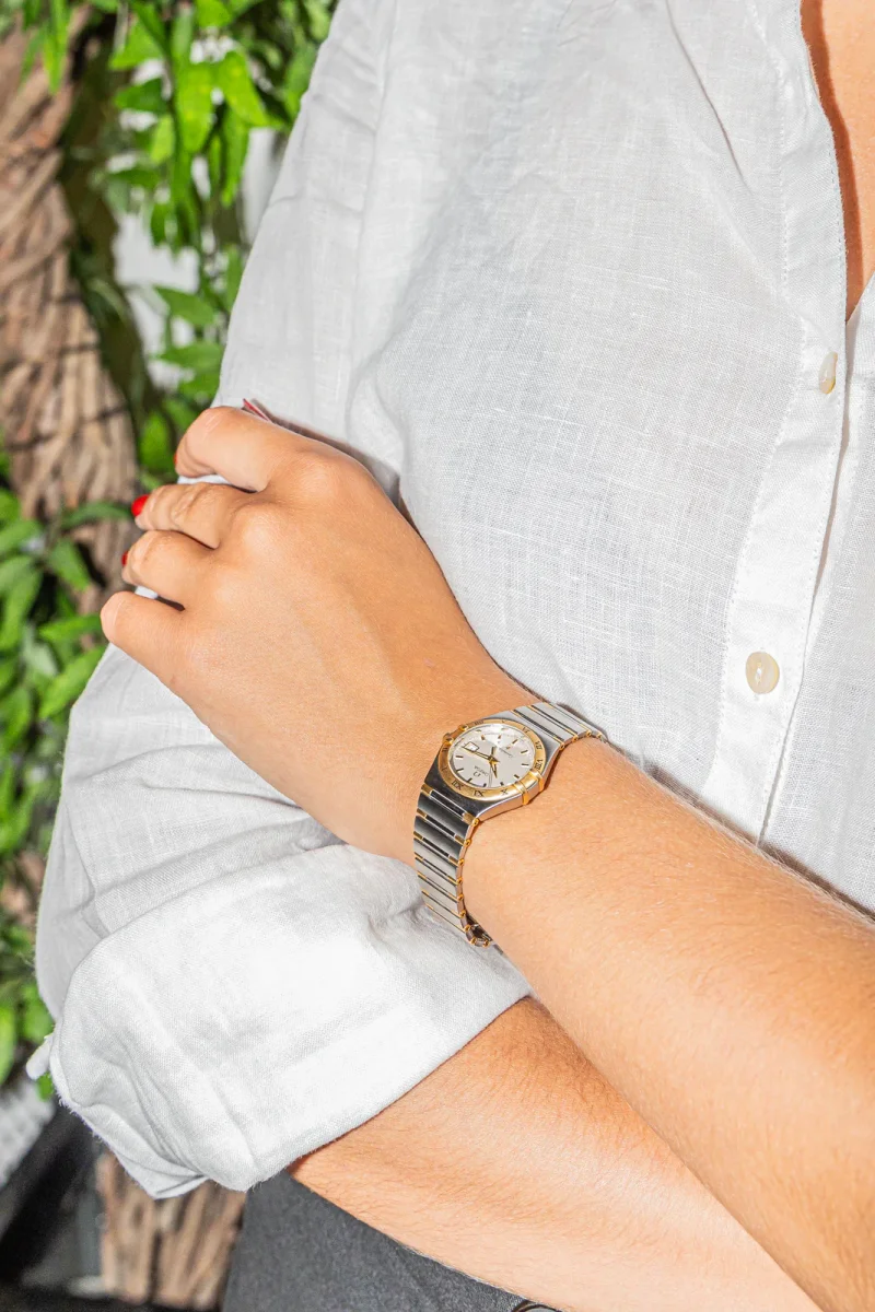 Oméga Montre Constellation Acier, Or jaune – Image 3