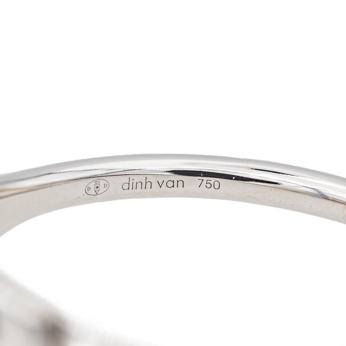 Dinh van Bague Serrure Or blanc Diamant – Image 8