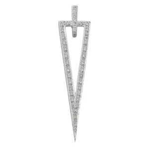 Pendentif Or blanc Diamant
