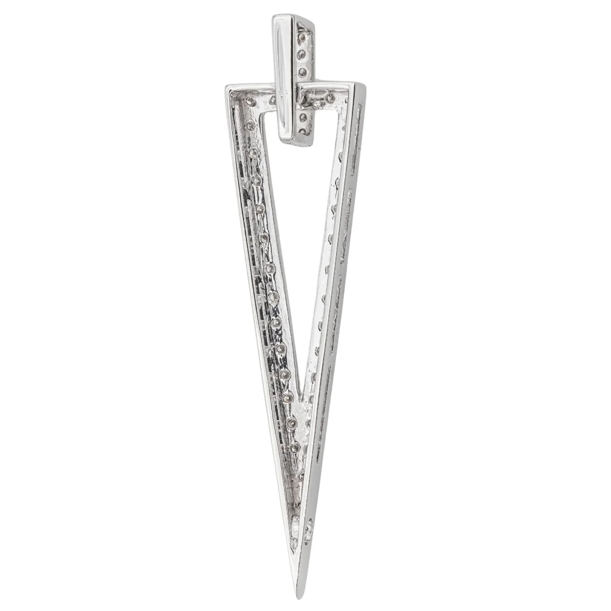Pendentif Or blanc Diamant – Image 5