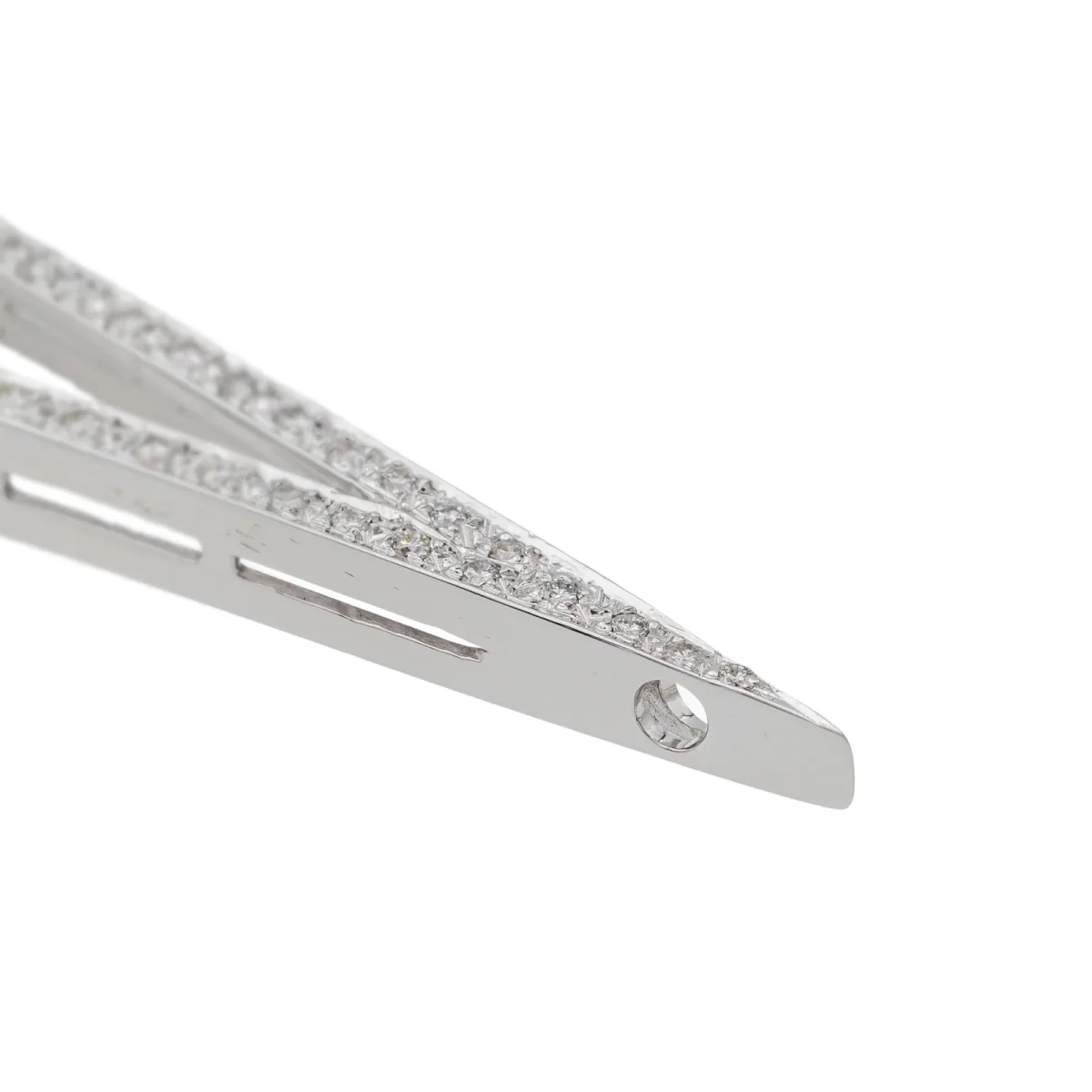 Pendentif Or blanc Diamant – Image 7