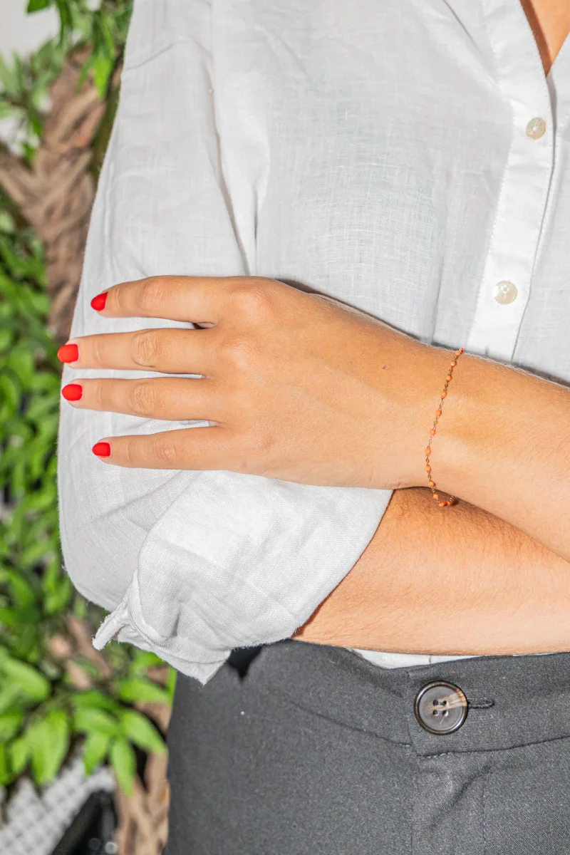 Gigi clozeau Bracelet Classique gigi Or rose – Image 3