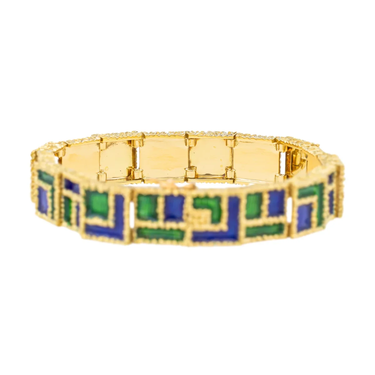 Fred Bracelet Or jaune Email – Image 7