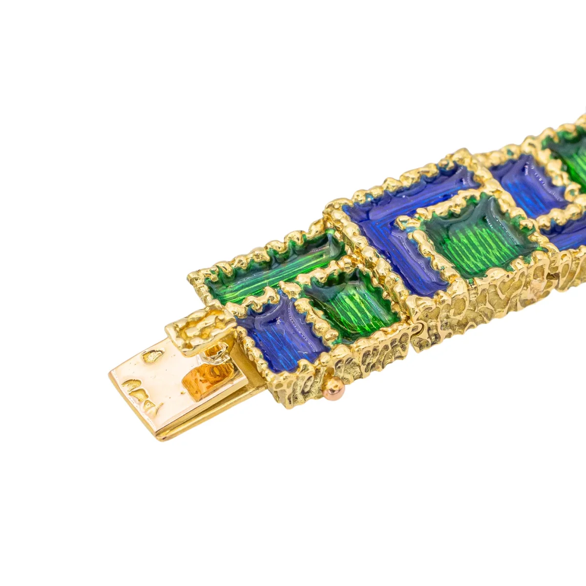 Fred Bracelet Or jaune Email – Image 8