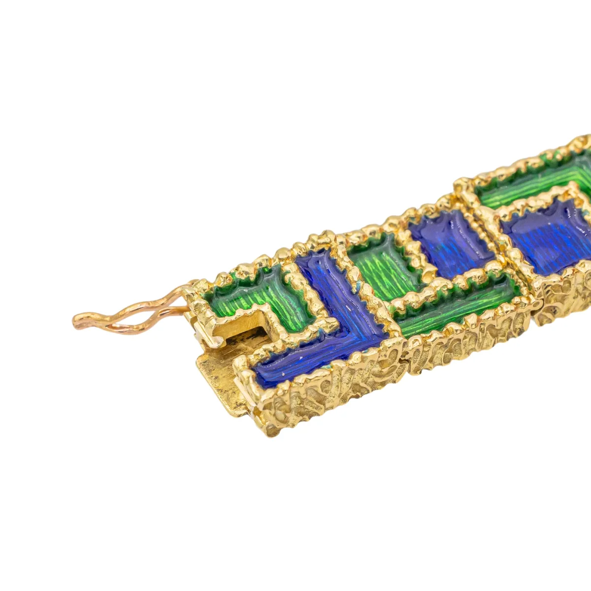 Fred Bracelet Or jaune Email – Image 9