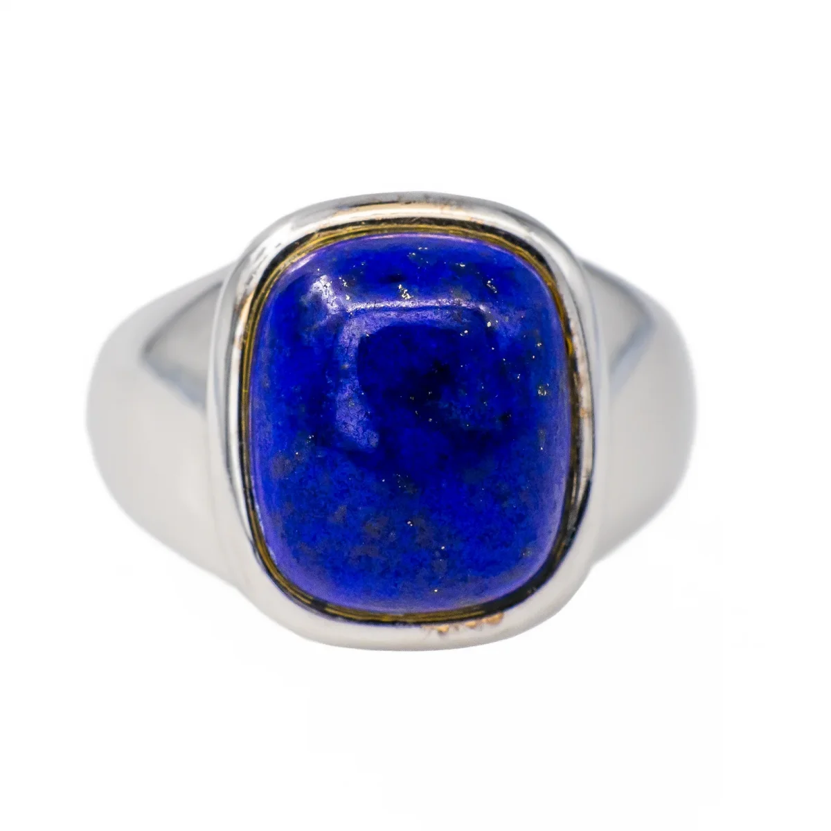 Hermès Bague Or blanc Lapis lazuli