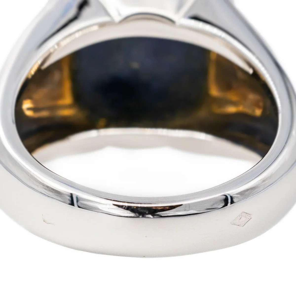 Hermès Bague Or blanc Lapis lazuli – Image 8