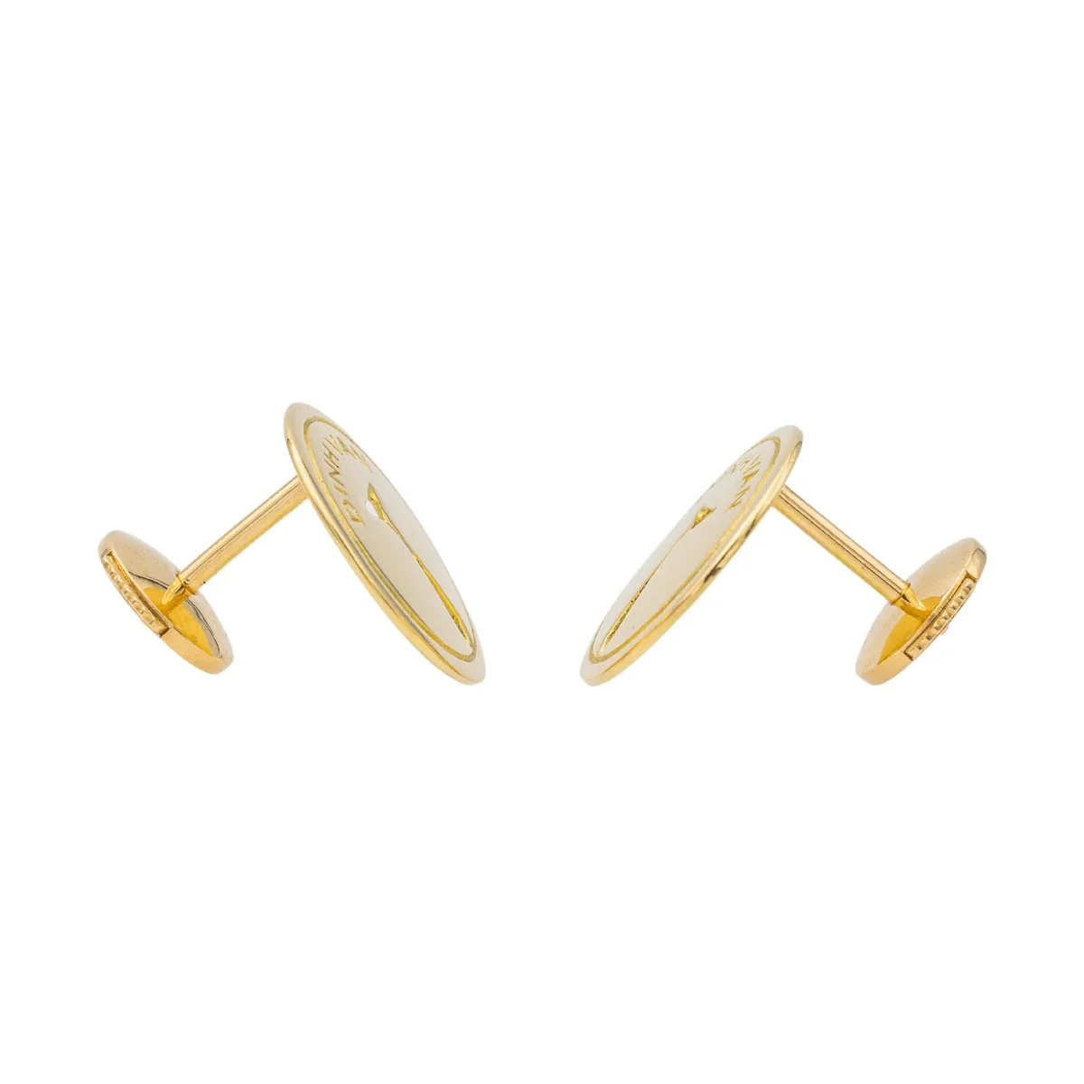 Dinh van Boucles d'oreilles Punaise Or jaune – Image 4