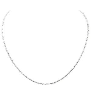 Chimento Collier Bambou Or blanc