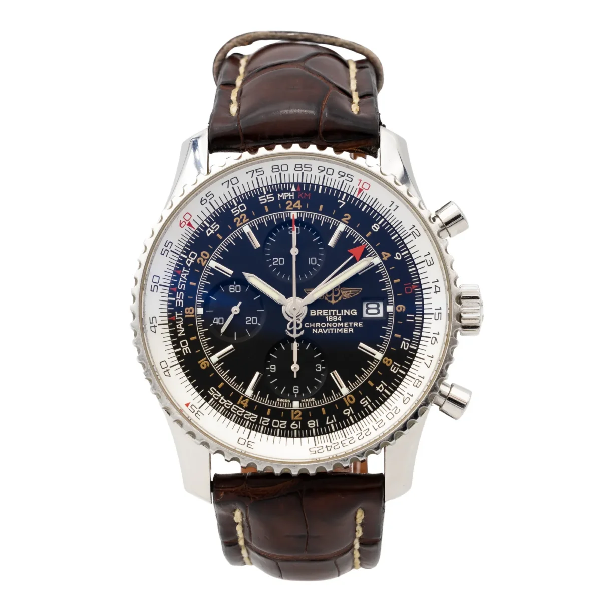 Breitling Montre Navitimer world Acier