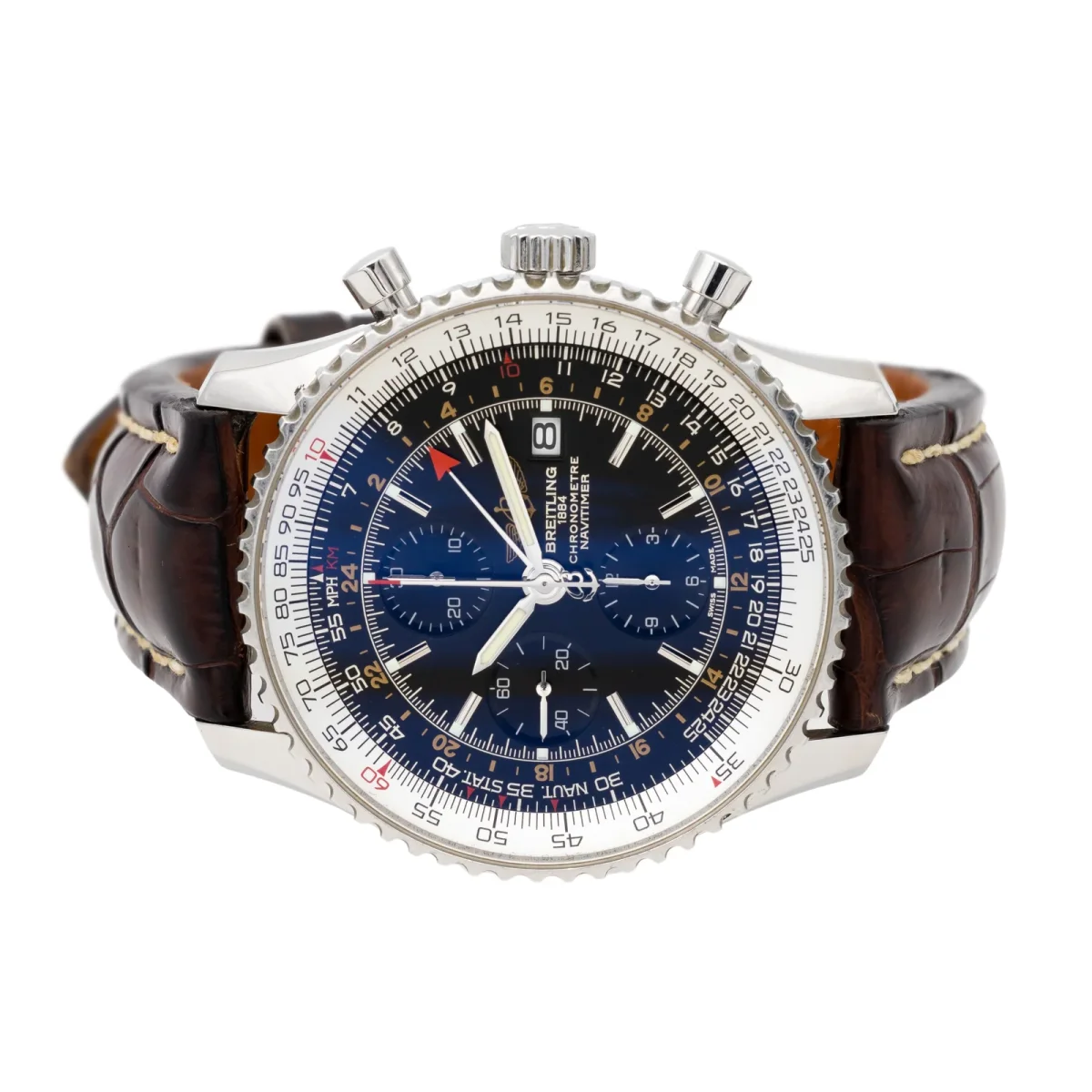 Breitling Montre Navitimer world Acier – Image 4