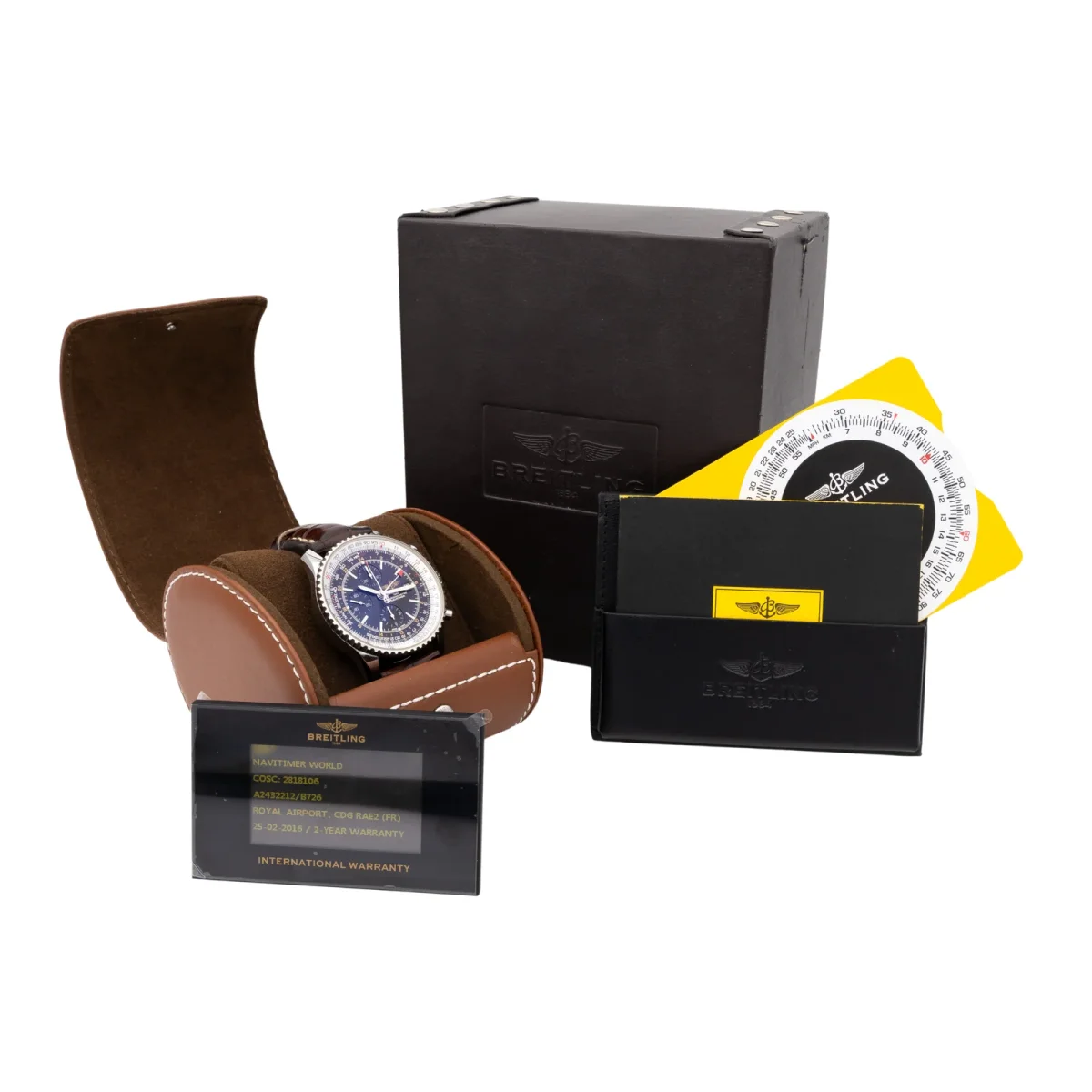 Breitling Montre Navitimer world Acier – Image 5