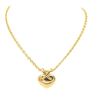 Chaumet Collier Pendentif Cœur lien Or jaune