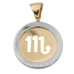 Bulgari Pendentif Or jaune, Acier