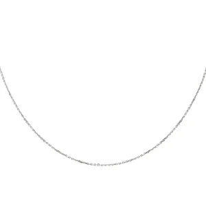 Collier Chaîne Or blanc
