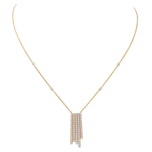 Messika Collier Diara Or rose Diamant
