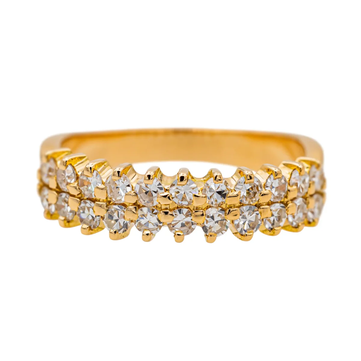 Bague Or rose Diamant – Image 2