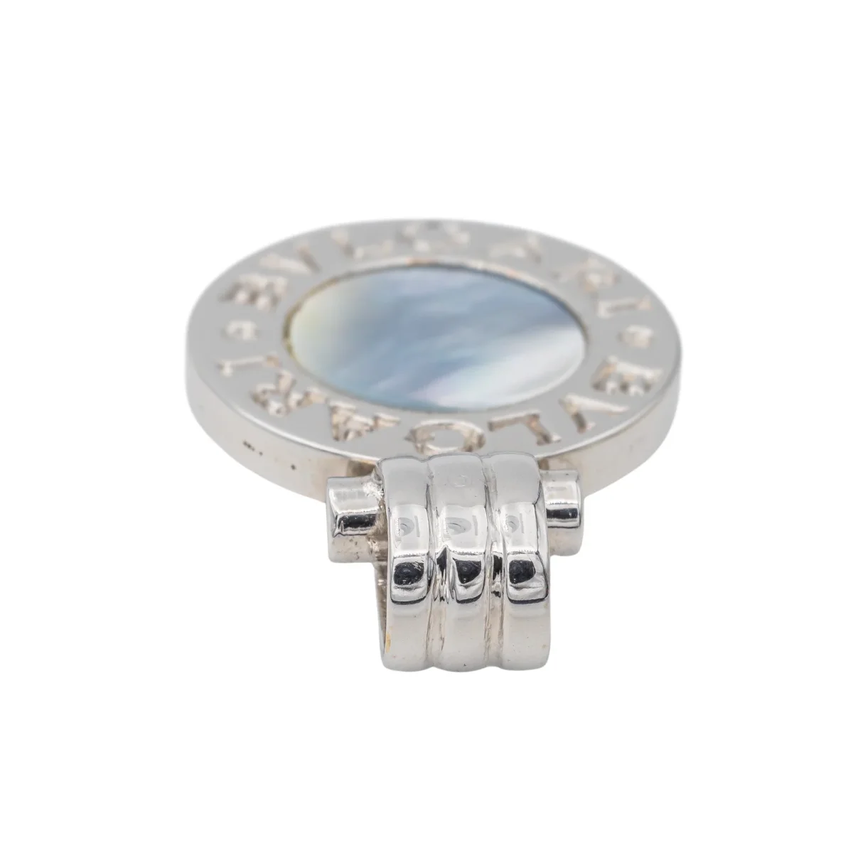 Bulgari Pendentif Or blanc Onyx – Image 8